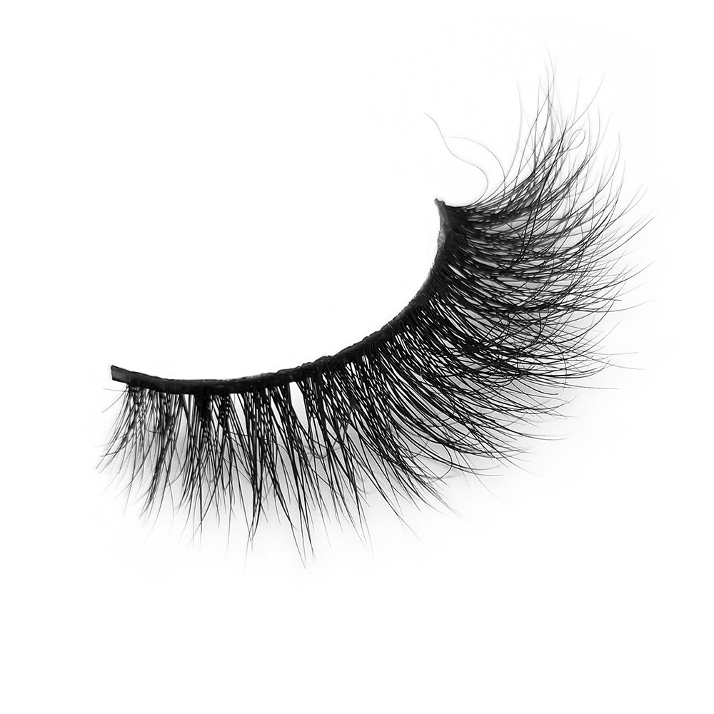 Best Eyelash Vendor Supply Wholesale Price 3D Mink Strip Lashes with Customized Package Soft and Natural Style In the US YY86 